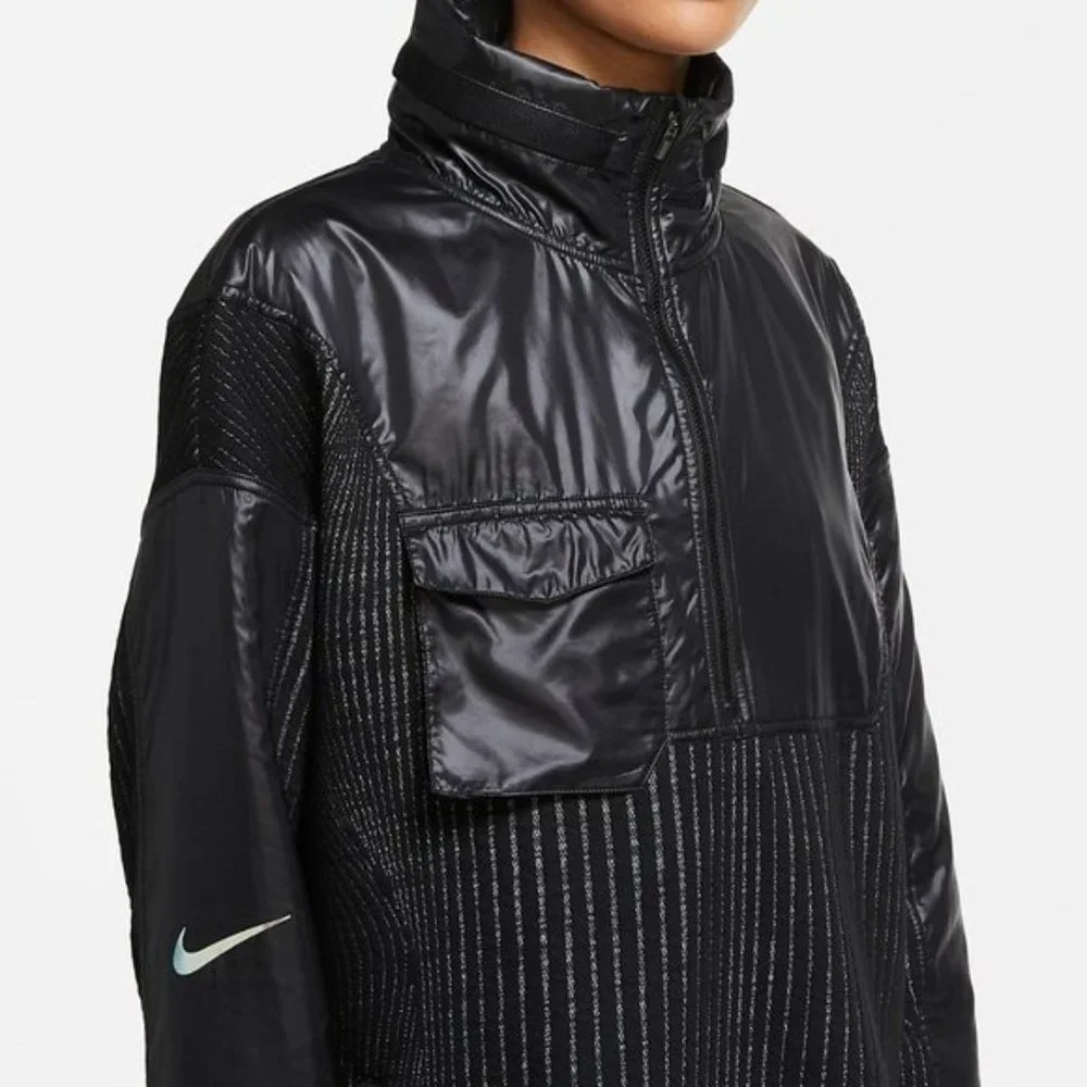 Nike Womens City Ready 1/4 Zip Training Jacket Run - Picture 7 of 16